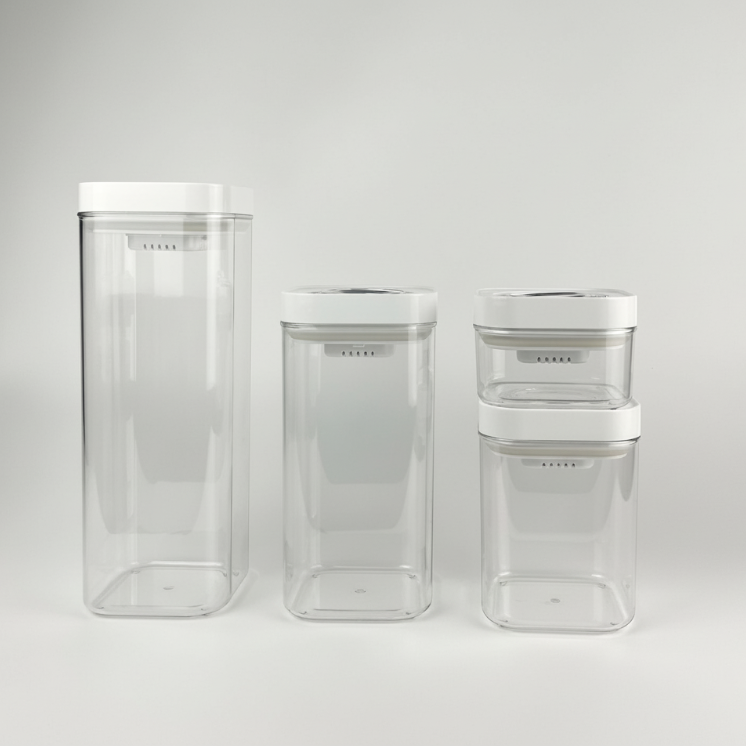 Pack 4 Tarros Herméticos para Despensa.