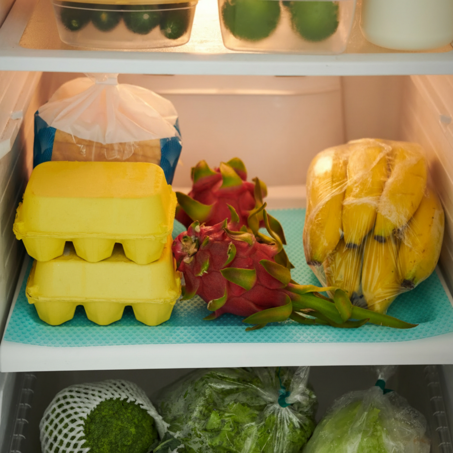 2 Alfombrillas Antideslizantes para Nevera.