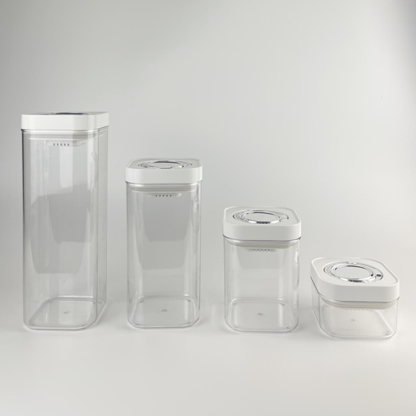 Pack 4 Tarros Herméticos para Despensa.